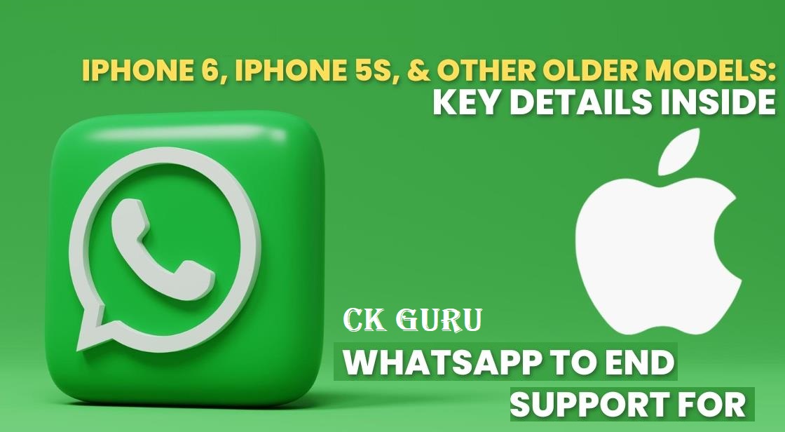 iPhone displaying WhatsApp update notification with a warning symbol, indicating discontinued support for older devices.