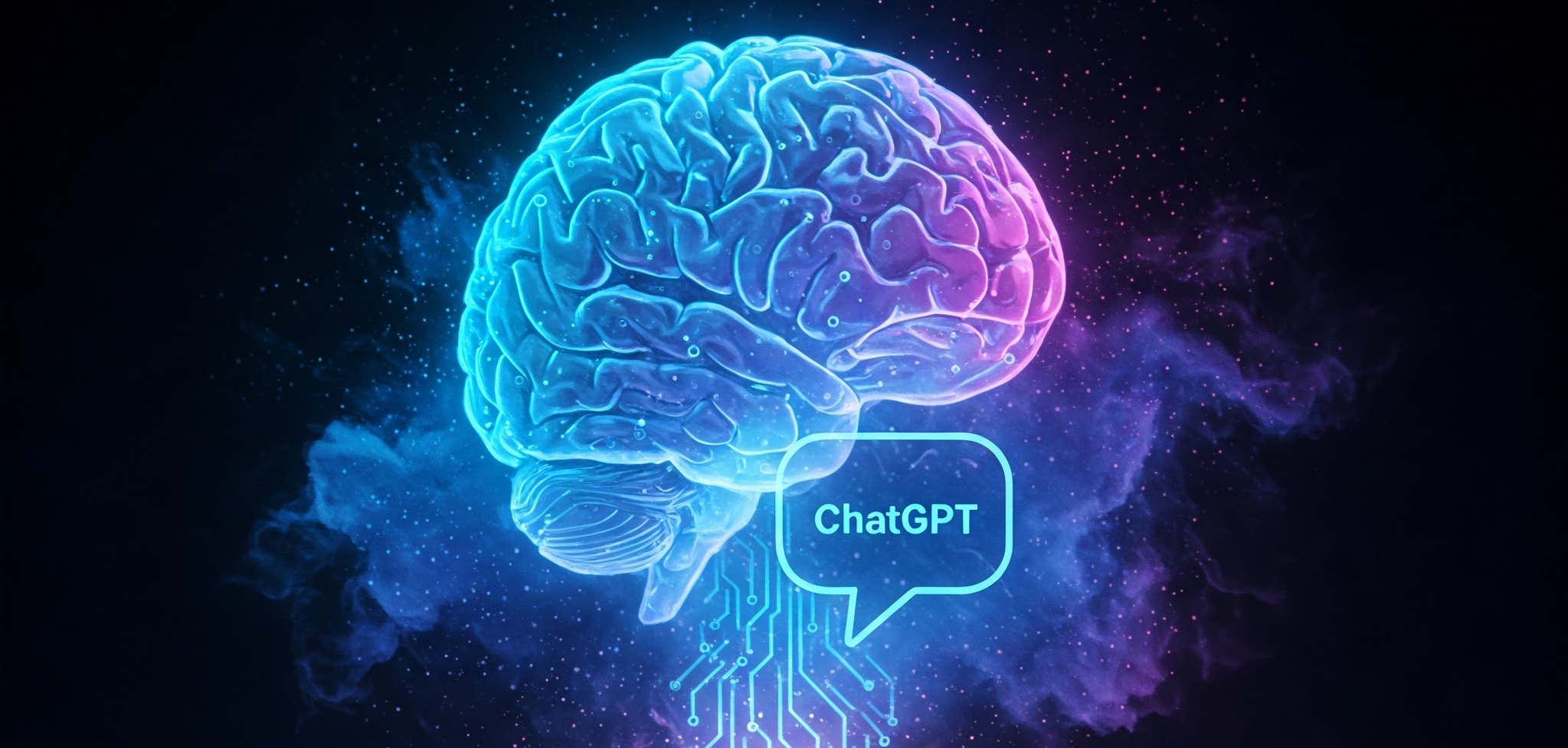 An AI-created photorealistic cyberpunk cityscape generated through ChatGPT Plus’s integration with DALL·E 3, demonstrating the power of AI-driven image creation for digital art and marketing visuals.