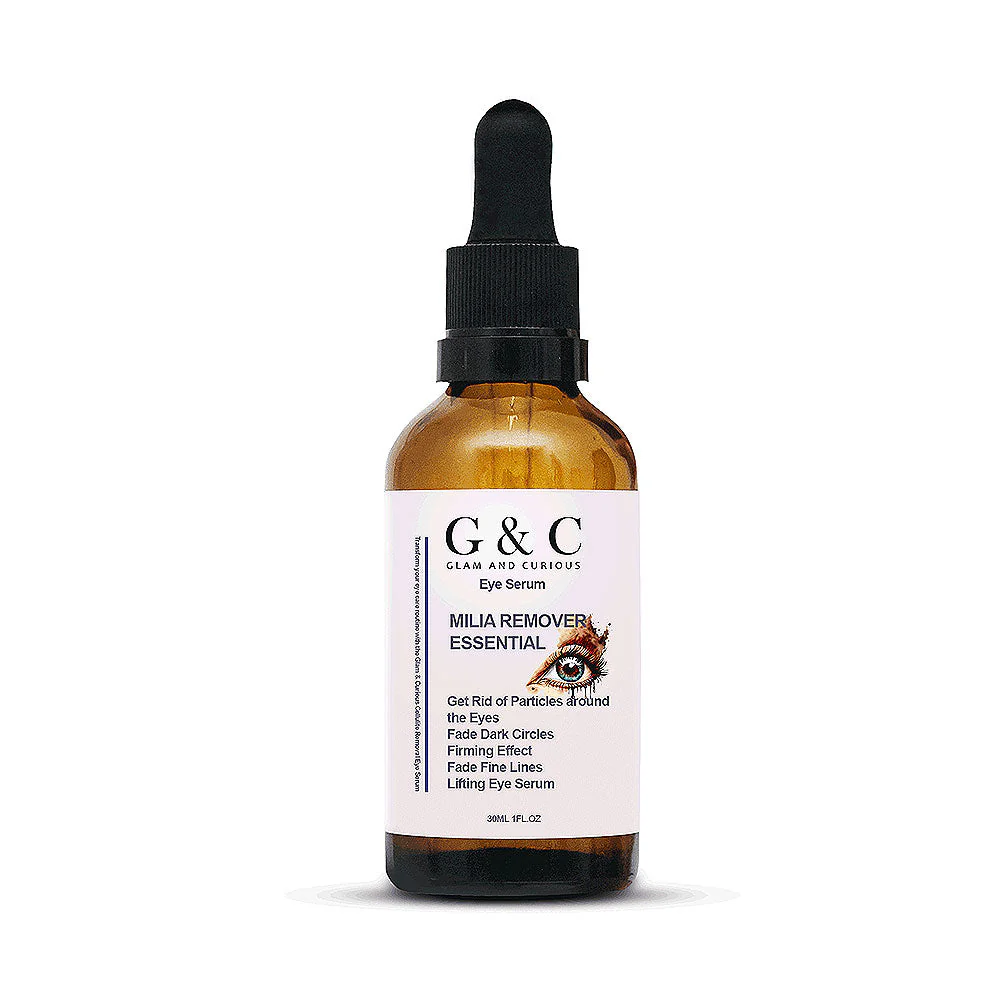 Glam & Curious Milia Removal Eye Serum – Pakistan’s Premium Solution for Under-Eye Concerns