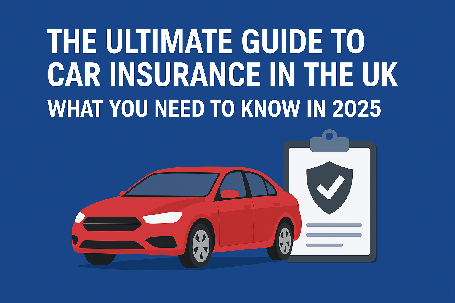 The Ultimate Guide to Car Insurance in the UK 2025 | Types, Laws & Best Deals