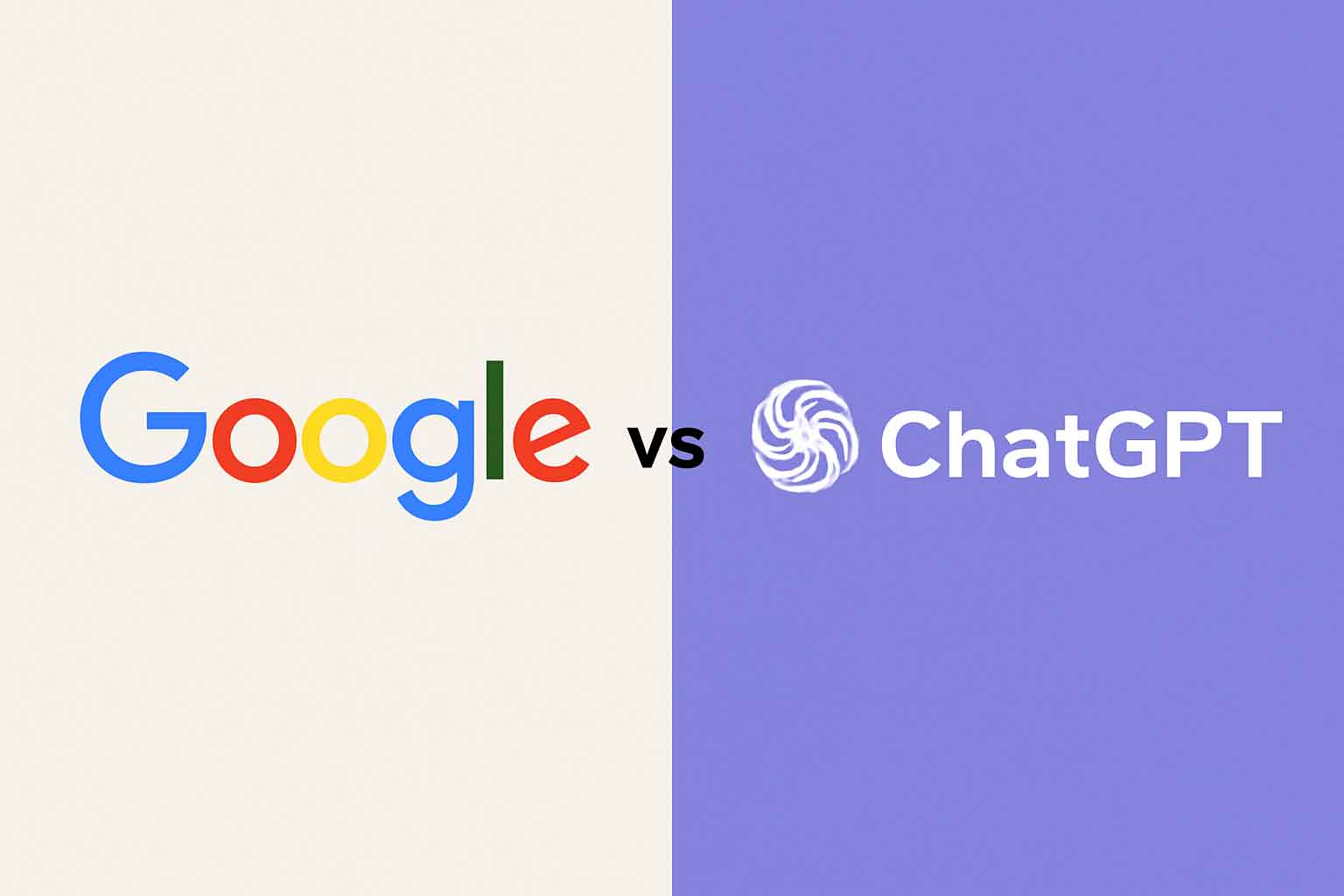 Google vs ChatGPT Which is the Best Search Tool in 2025 A Complete Comparison