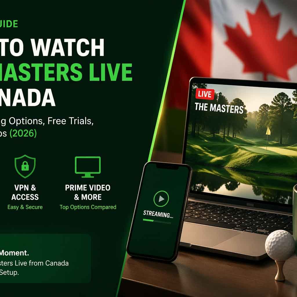 How to Watch The Masters Live in Canada | 2026 Streaming Guide