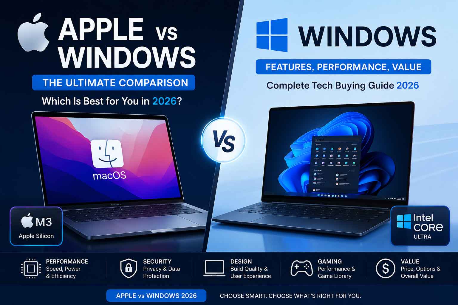 Apple vs Windows 2026: Which Platform Wins? Full Guide