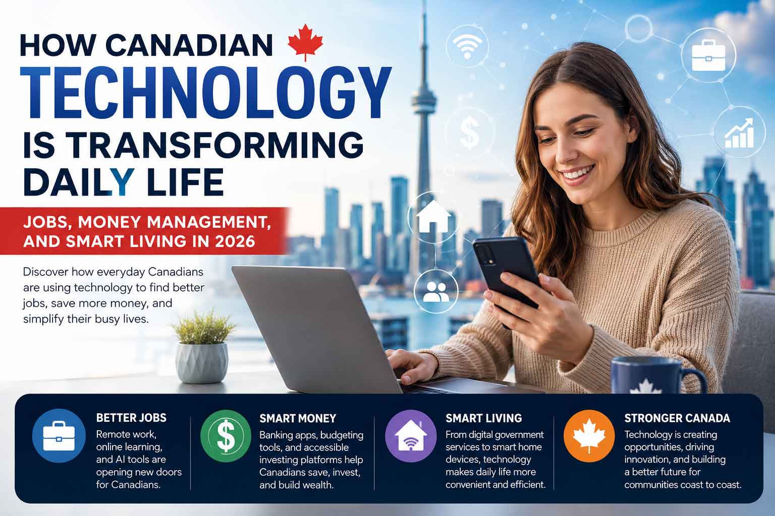 How Technology Helps Canadians: Jobs, Money & Daily Life 2026